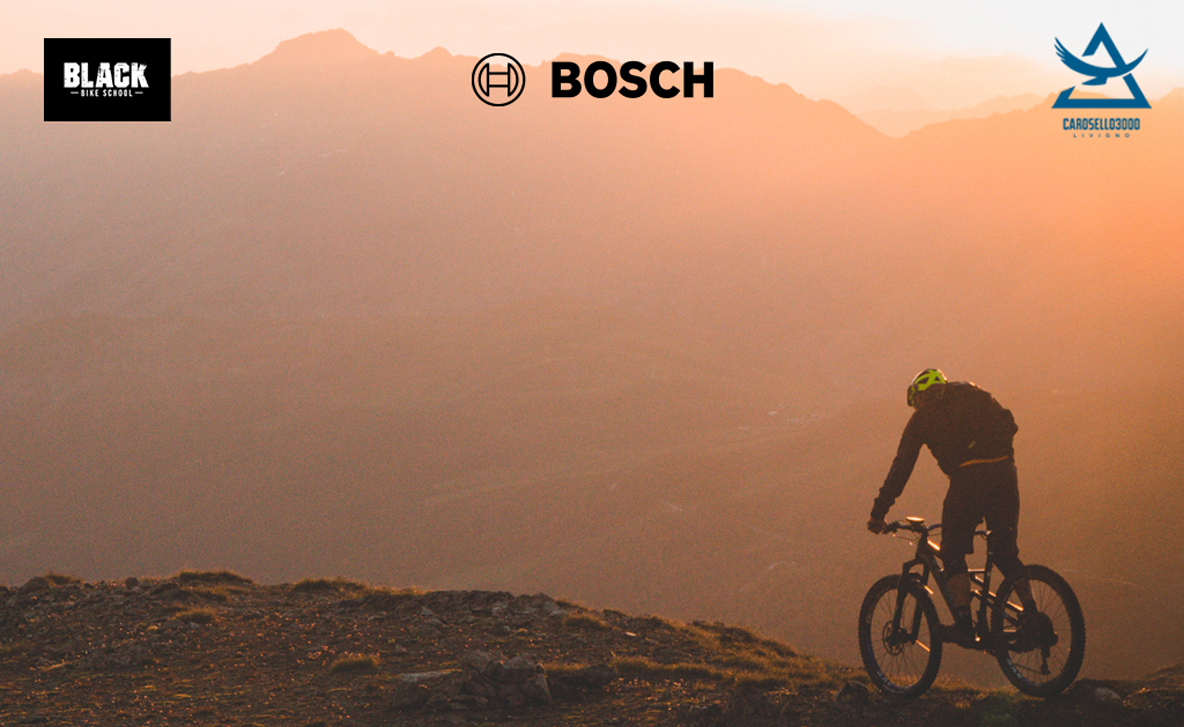 Sunset Ride sulle vette alpine